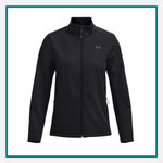 Branded Under Armour Women's Navy / White ColdGear Infrared Shield 2.0  Jacket