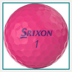 Srixon Soft Feel Lady 8 Golf Balls Customized Logo