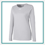 Under Armour Team Tech Long Sleeve T-Shirt Embroidered