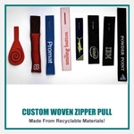 Custom Wove Zipper Pulls