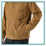 Patagonia Iron Forge Canvas Chore Coat Custom Logo