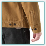 Patagonia Embroidered Iron Forge Canvas Chore Coat
