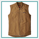 Patagonia All Seasons Hemp Canvas Vest Custom Embroidery