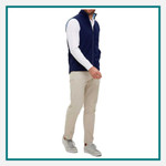 Zero Restriction Men's Fleece Reversible Vest - Embroidered