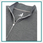 Johnnie-O Vaughn Quarter-Zip Pullover Custom Embroidery