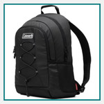Coleman 28-Can Chiller Soft-Sided Backpack Cooler Embroidered
