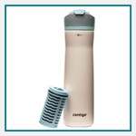 Contigo 24 Oz Clybourn Chill Freeflow Filtration Stainless Steel Water Bottle with AUTOSEAL Lid Custom Logo