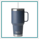 YETI Rambler 35 Oz Travel Mug w/ Straw Lid - Direct Print