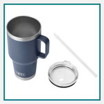 YETI Rambler 35 Oz Travel Mug w/ Straw Lid - Direct Print