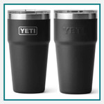 30 Oz Rambler Stackable Tumbler with MagSlider Lid Custom Logo