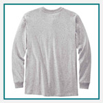 Carhartt Long Sleeve Henley T-Shirt Custom Logo
