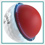 Callaway Custom Chrome Soft Golf Balls