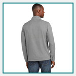 TravisMathew Balboa Chest Stripe 1/4-Zip Pullover Custom Logo