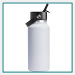 Hydro Flask 32 Oz Wide Mouth Straw Lid Custom