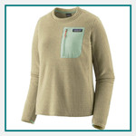 Patagonia R1 Air Fleece Crewneck Pullover Custom Embroidery