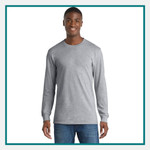 Port & Company Long Sleeve Cotton T-Shirt Corporate Logo Port & Company Long Sleeve Cotton T-Shirt Corporate Logo