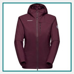 Mammut Rime Hooded Jacket Custom Embroidery