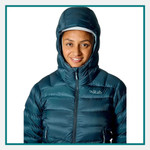 Embroidered Rab Valiance Waterproof Down Jacket