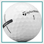Taylormade Distance + Golf Balls Dozen Corporate Logo Taylormade Distance + Golf Balls Dozen Corporate Logo