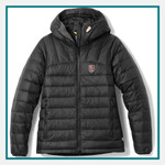 Fjallraven Expedition Pack Down Hoodie Custom Embroidery