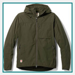 Fjallraven High Coast Wind Hooded Jacket Custom Embroidery