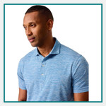 Johnnie-O Men's Huron Heathered Polo Embroidered