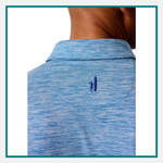 Johnnie-O Men's Huron Heathered Polo Custom Logo
