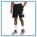 Nike Club Shorts Custom Logo