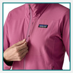 Patagonia R1 CrossStrata Jacket Corporate Logo