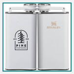 Stanley 8 Oz Easy Fill Wide Mouth Flask Custom Logo