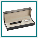 Sheaffer 100 Glossy Black & Chrome Roller Ball Pen Custom