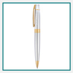 Sheaffer 300 Ballpoint Pen & Leather Pouch Gift Set Custom Logo