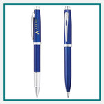 Sheaffer 100 Glossy Ballpoint & Rollerball Pen Gift Set Custom Logo