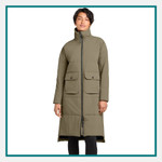MiiR Sashiko Stretch Puffy Long Jacket Corporate Logo