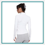 alo Women's Alosoft 1/2 Zip Rapid Pullover - Embroidered