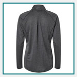 Adidas Space Dyed Quarter-Zip Pullover Custom Logo