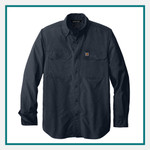 Carhartt Force Solid Long Sleeve Shirt Custom Logo