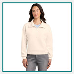 TravisMathew Momentum Shift 1/2-Zip Pullover Corporate Logo