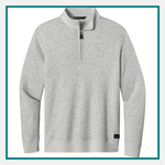 TravisMathew Waffle Quarter Zip Pullover Custom Embroidery