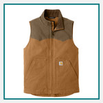 Carhartt Rain Defender Soft Shell Vest with Custom Embroidery
