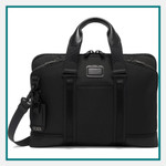 TUMI Alpha Bravo Academy Brief Custom Logo