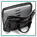 TUMI Alpha Bravo Academy Leather Brief Custom Logo