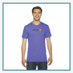 American Apparel Triblend  USA Tee Company Logo