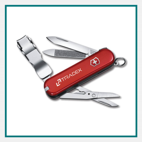 Victorinox Malaysia | Victorinox Swiss Army Nail Clipper Keychain Size w  Pouch 8.2055.CB