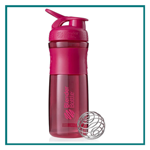 Blender Bottle Pro Series 28 oz. Shaker Bottle with Loop Top - Coral 