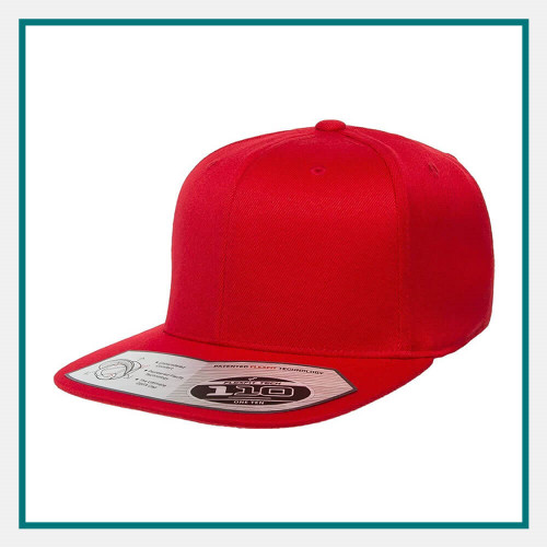 Yupoong® One Ten Snapback Cap - Embroidered