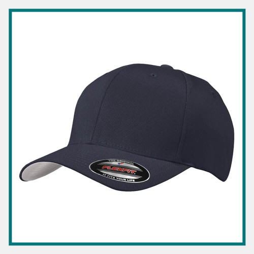 Flexfit® Poly-Twill Spandex Cap - Embroidered