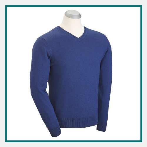 Custom Bobby Jones Merino Wool V-Neck Sweater