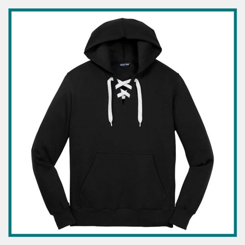 Sport-Tek® Lace Up Pullover Hooded Sweatshirt - Direct Print