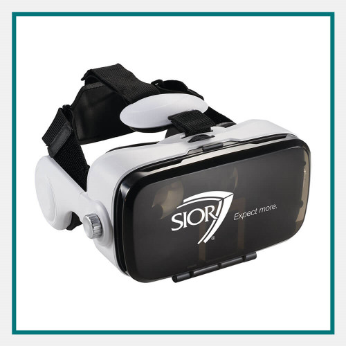 Virtual Reality Headset with Headphones - Silkscreened